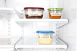 Leftovers in refrigerator