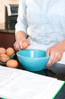 Woman cooking
