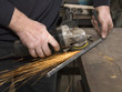 Images : hands of smith by the work