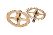 Cogwheels from old clock