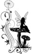 Fee, Elfe, Pilz, Fliegenpilz, flora, Blumen, Wiese, Zauber