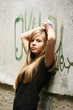 The girl - teenager