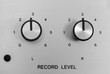 Record Level Control Knobs