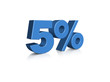 3D 5%