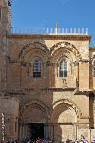Photo: The square in front of the Holy Sepulcher The square in front of the Holy Sepulcher