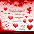 Valentine's day icons set