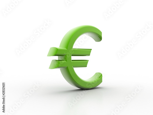 Illustration: euro sign euro sign