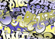 Graffiti seamless background. Urban art texture