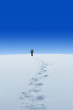Spuren im Schnee