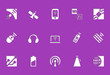 Wireless icons | Die Cut series