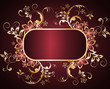 Decorative floral background Decorative floral background