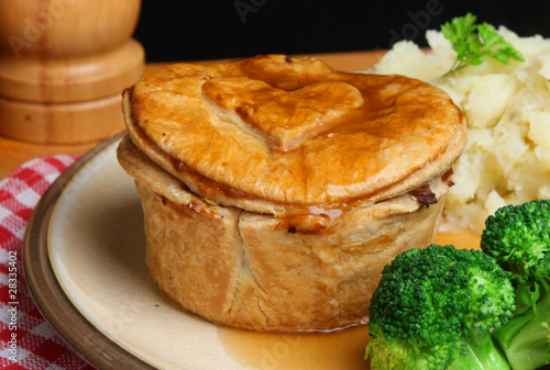 Photo: Steak Pie Meal Steak Pie Meal