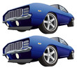Vektor: Muscle car CS4 Muscle car CS4
