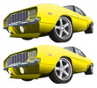 Vektor: Muscle car CS4 Muscle car CS4