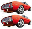 Vektor: Muscle car CS4 Muscle car CS4