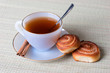 tea with cookies