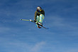 Freestykle Skier in the Air Freestykle Skier in the Air