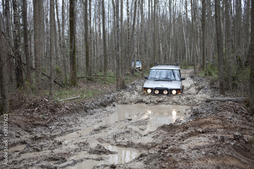 Photo: off-road 4x4 competition off-road 4x4 competition