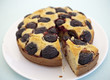 contry plum cake