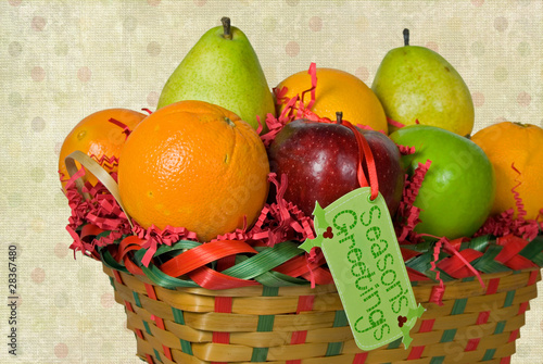Photo: Holiday Fruit Basket Holiday Fruit Basket