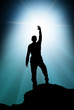Man on top