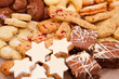Auswahl an Weihnachtsplätzchen