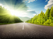road in mountains