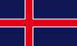 Island Flagge
