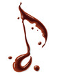 Chocolate note symbol