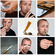 composition dépendance à la cigarette