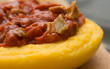 polenta con sugo di funghi porcini