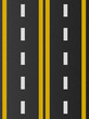 white and yellow lines on asphalt texture white and yellow lines on asphalt texture