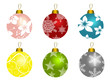 Set of christmas balls Set of christmas balls