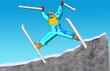 Skieur en Competition