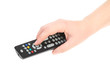 black TV remote