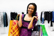 Beautiful women is shopping