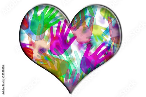 Photo: hands heart hands heart
