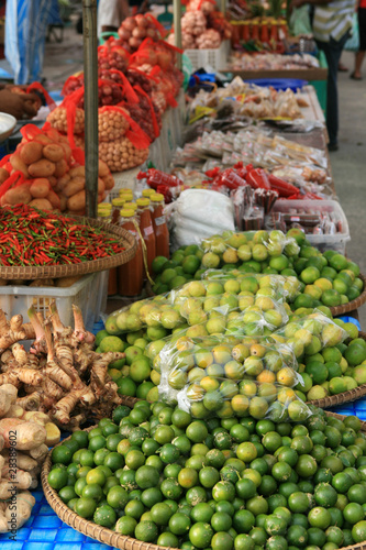 Photo: Street market stall asia Street market stall asia