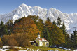 Kapelle Karwendel Herbst