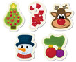 Christmas stickers