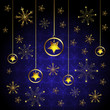 Snowflake and stars