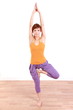 yoga tree pose