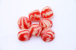 Close up of strawberry sweet jelly
