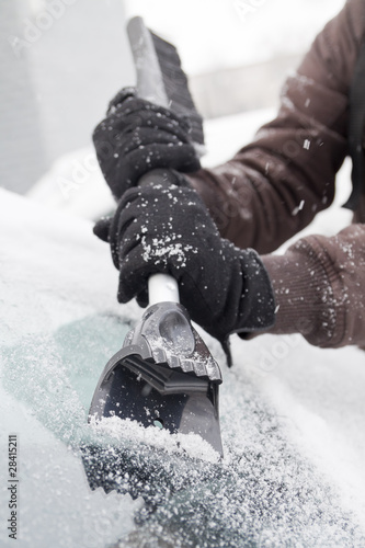 Photo: ice scraper ice scraper