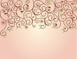 abstract flower Illustration vector spring summer pink rosa