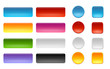 glossy buttons