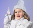 girl in winter clothes