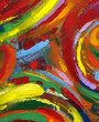 Quadro acrylic painting abstract texture background