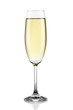 Glass of champagne.