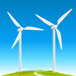 Wind Turbines Landscape Wind Turbines Landscape